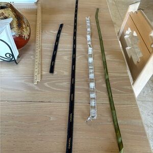 Authentic Chanel & Gucci Ribbon’s. Good for DIY projects.